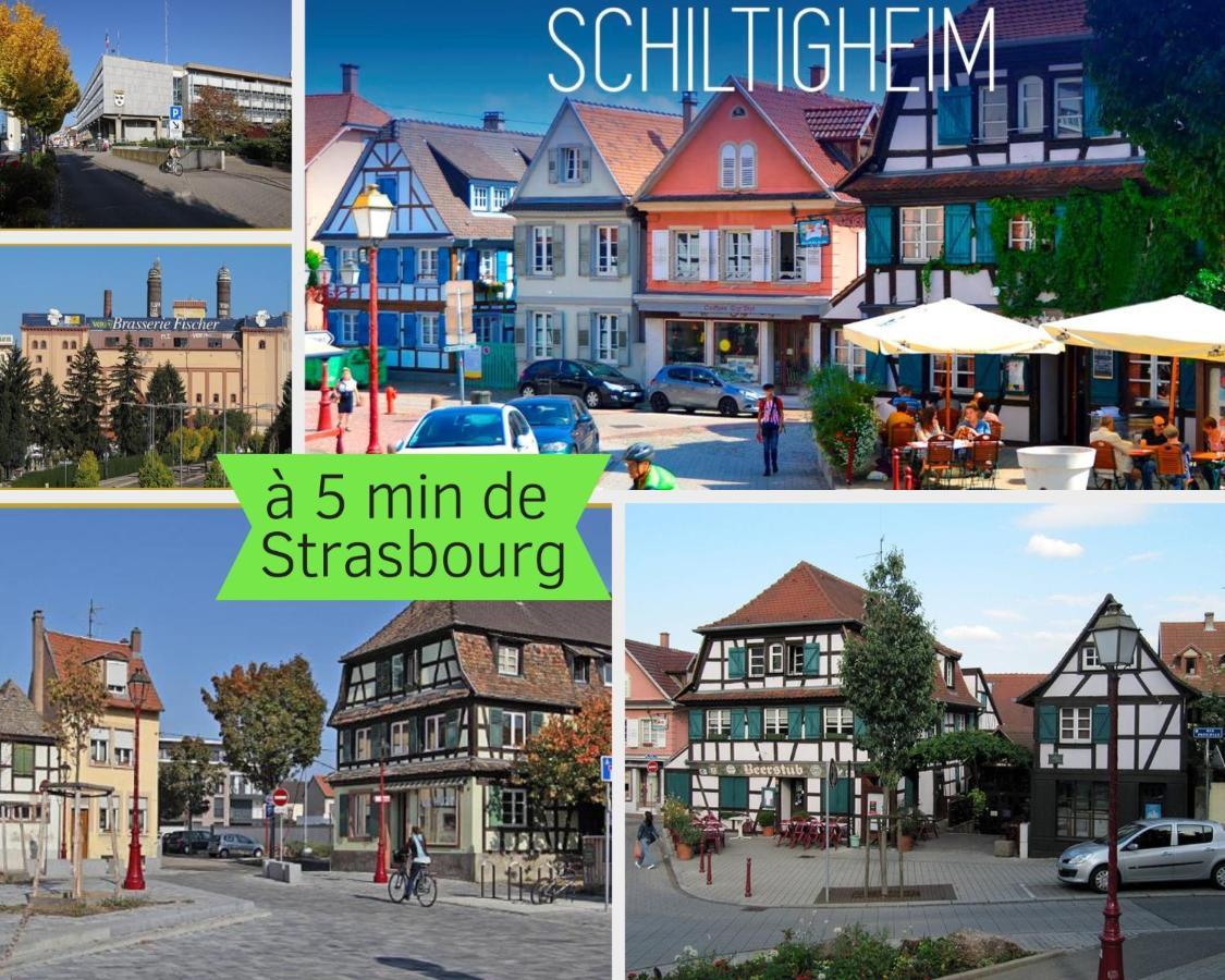 Apartmán Vieux Schilik / Parking / Tram / Parlement / Proche Strasbourg Centre Schiltigheim Exteriér fotografie