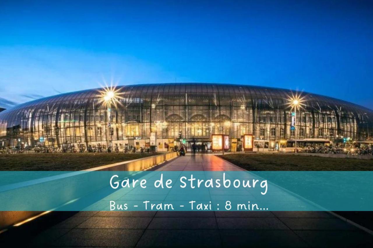 Apartmán Vieux Schilik / Parking / Tram / Parlement / Proche Strasbourg Centre Schiltigheim Exteriér fotografie