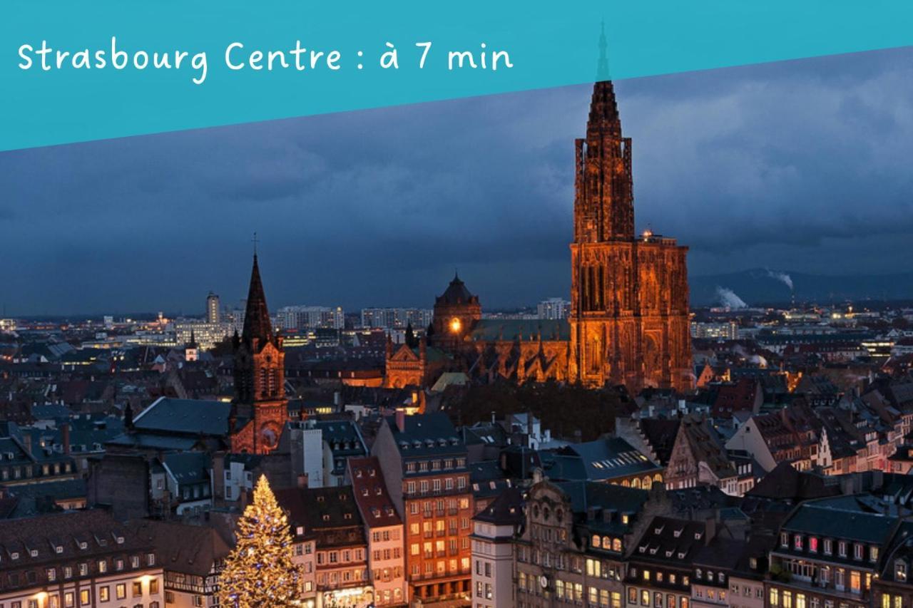 Apartmán Vieux Schilik / Parking / Tram / Parlement / Proche Strasbourg Centre Schiltigheim Exteriér fotografie